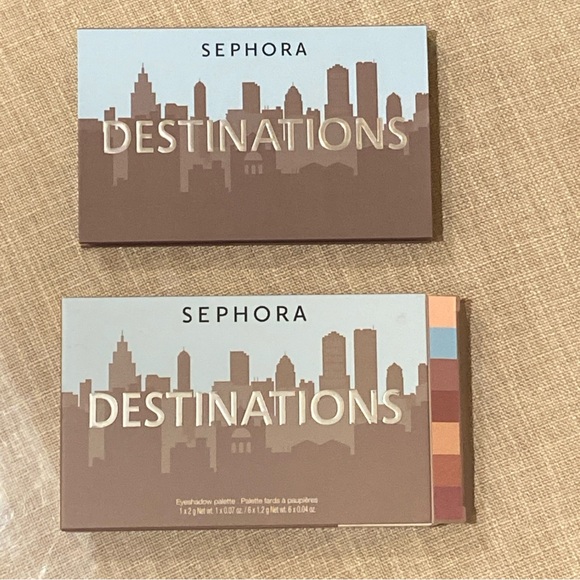 Sephora Destinations Eyeshadow Palette CONCRETE JUNGLE New In Box - Picture 6 of 10